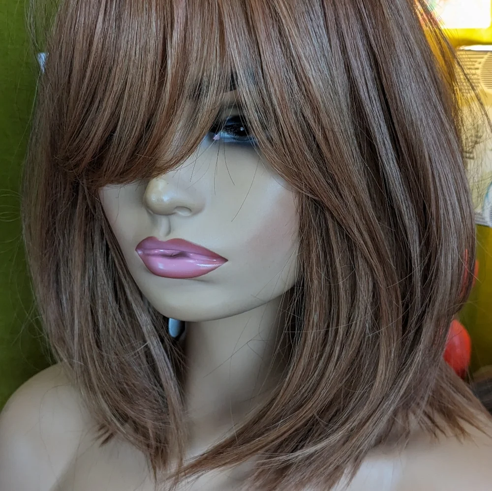 copper redhead ginger wig